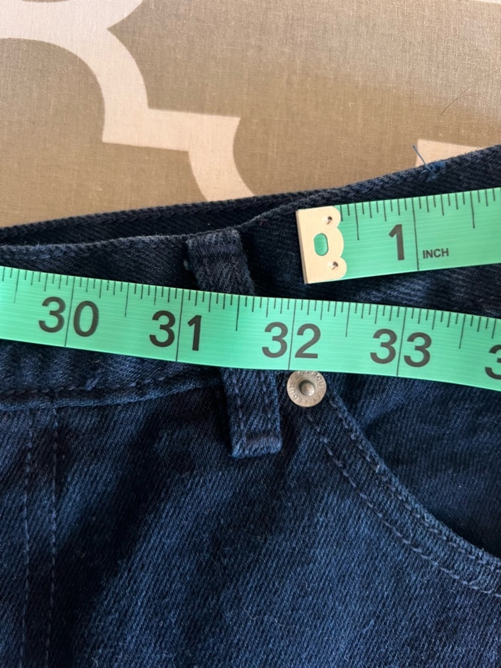 Route 66 Denim Bermuda Mom Shorts - Picture 5 of 5